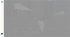 Desktop Screenshot of planetebleue.fr